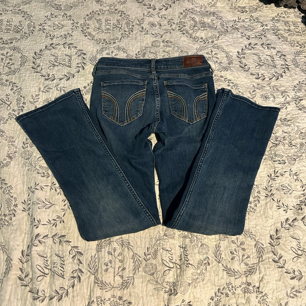 Hollister Super Low Rise Boot-cut Jeans